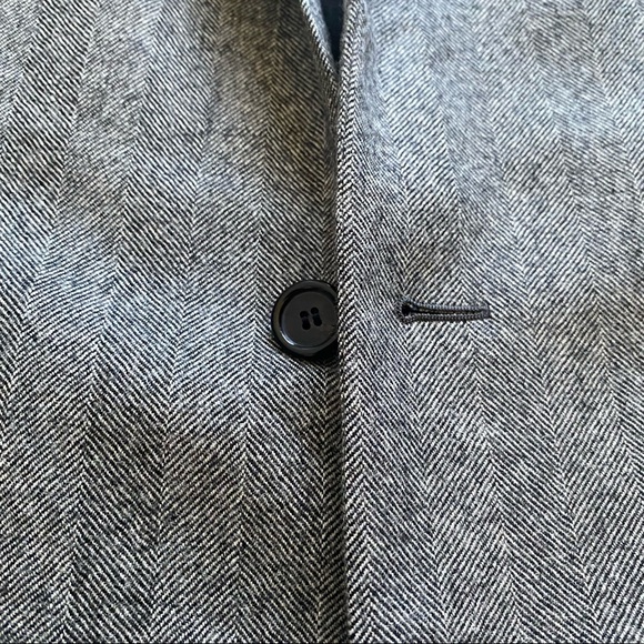 Saint Laurent herringbone wool overcoat - Picture 8 of 15